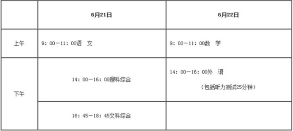 2021邢台中考时间,邢台2021中考科目安排