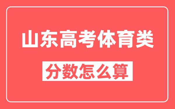 山东高考体育类分数怎么算,文化课占百分之多少