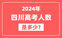 2024年四川高考人数是多少_2025会增加吗？