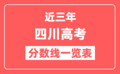 四川近三年高考分数线一览表（含2022-2024年）