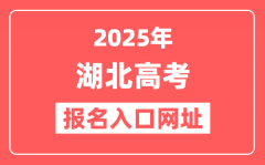 2025年湖北高考报名入口网址(https://