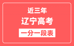 辽宁近三年高考一分一段表（含2022-2024年）