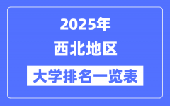 2025西北五省最好的大学