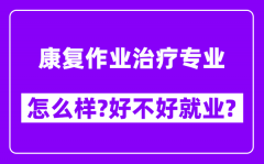 康复作业治疗专业怎么样_好不好就业？附校友评价(6条)