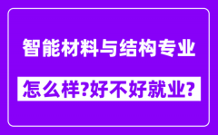 智能材料与结构专业怎么样_好不好就业？附校友评价(6条)