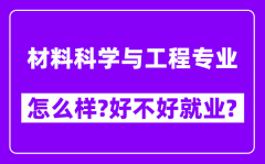 材料科学与工程专业怎么样_好不好就业？附校友评价(6条)